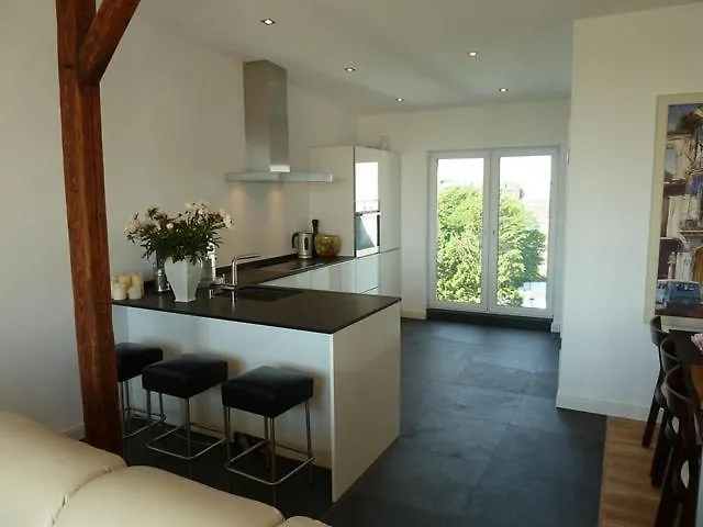 Luxus Penthouse Waterview Lägenhet Kiel