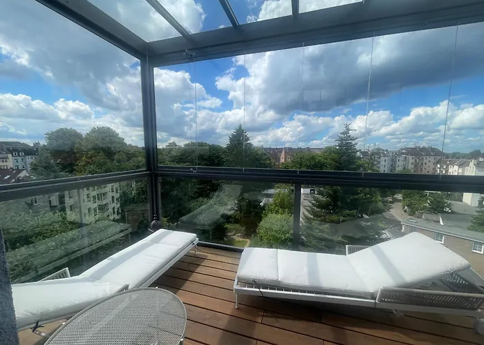 Luxus Penthouse Waterview Lägenhet *